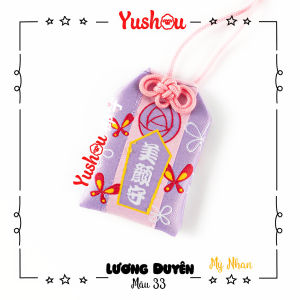 Móc Khóa Yushou Tình Yêu Lương Duyên - Mẫu 33 - Xinh Đẹp Trong Mắt Người Ấy (Kiểu Omamori) Có sẵn