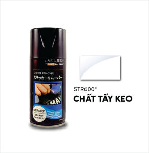 Sơn xịt Samurai [Chính Hãng ] Chất tẩy keo STR600* - (tẩy keo sticker remover) . 300ml