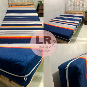 Foam Cover with 3 Sides Zipper - Canadian Cotton (Random design/color)