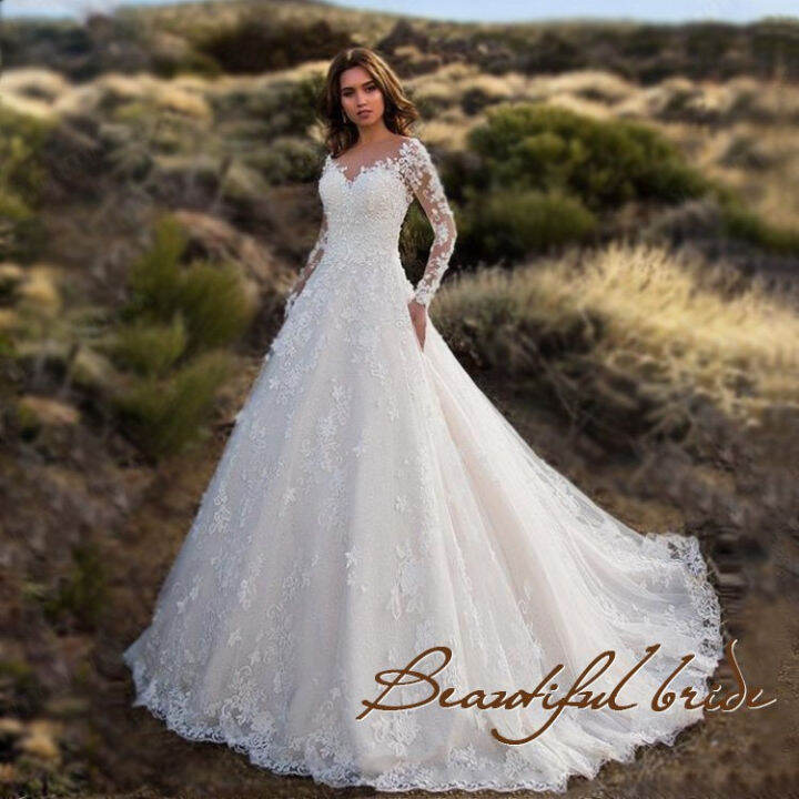 vivivivi Chic and Fashionable Bridal Gown for a Trendy Wedding Lazada PH