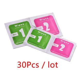 Wet Dry Wipes Cleaning Cloth for Tempered Glass Screen Protector for Camera Lens LCD Screens Dust Removal Papers