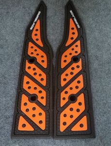 Cặp thảm lót chân kiểu indo màu cao su xe Airblade AB 2023 2024 2025 dòng 125i 150i 160i