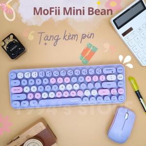 Bộ Combo bàn phím và chuột MoFii Ferris Candy Mini Wireless 2.4G dùng cho nhiều thiết bị khác nhau