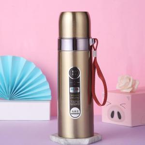 500ML Vacuum Bottles Flasks Stainless Steel Gift Business Travel Metal Customized Cup Hot