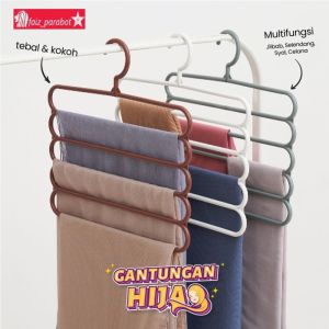Gantungan Hijab / Gantungan Jilbab / Hanger Baju / Hanger Jilbab / Hanger Pakaian / Hanger Celana Isi 1 pcs