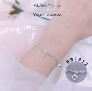 💥READY STOCK💥original s925 pure silver bracelet/s925 perak tulen gelang tangan wave style纯银手链水波纹款 B1312