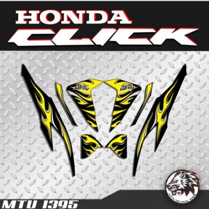 Honda Click V2 Racing Decals Waterproof