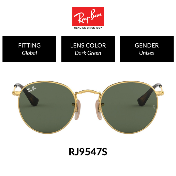 Ray-Ban Junior Sole Junior Round RJ9547S 223/71 Unisex Global