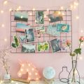 (Chọn Màu) 1 Khung Hình Lưới Sắt Treo Ảnh Hình Nghệ Thuật Trang Trí Decor Nhà Phòng Ngủ. 