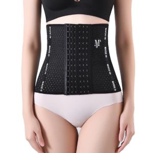 Korset Pembentuk Tubuh Pelangsing Pinggang dengan Bahan Karet Latex untuk Wanita