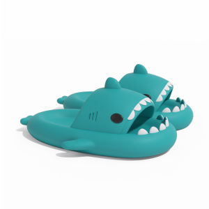 Free Shipping Shark Slippers Summer Sandals For Women Outdoor Wear CoupleS Second Generation Thick-Soled Indoor And Home Use MenS Non-Slip Sandals