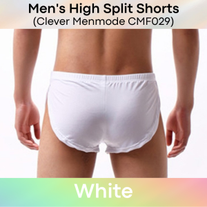 Mens Shorts : Skin Tight High Split without Inner Lining Shorts (Clever Menmode CMF029)