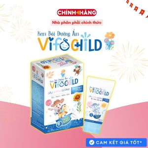 Kem bôi dưỡng ẩm Vifochild 30g Ngăn ngừa viêm ngứa Giảm hăm cho bé Baby