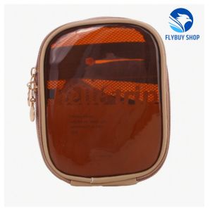 FLYBUY SHOP 1pcs Cute Cosmetic Bag Waterproof Makeup Pouch Lipstick Bag Portable Transparent Make Up Storage Bag