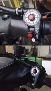 [ UNIVERSAL RACING FAST THROTTLE BUNGBON ] EX5 DREAM W125 WAVE KRISS Y135Z LC135 CLASS W100 DASH 125 CABLE HANDLE GRIP