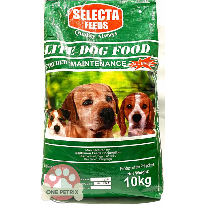 Selecta Rice Selecta Feeds Extruded Lite Adult Dog Food (Maintenance) - Beef and ...