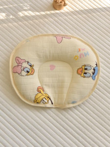 Baby Cotton Breathable Soft pillow Newborn styling Safety Bantal Kepala 0-12 months anti-tilt shaped pillow