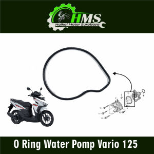 O RING WATER POMP VARIO 125 - ORING KARET POMPA AIR RADIATOR VARIO TECHNO 125 / VARIO 150 (HARGA PER 1 BIJI)