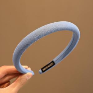 Bờm tóc cho bé Băng đô cài tóc bé gái bờm tóc xốp thun gân bản nhỏ phong cách Hồng Đậu nhiều màu sắc siêu đáng yêu BB01