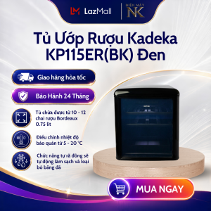 Tủ Ướp Rượu Kadeka KP115ER 12 chai vang | Tủ bảo quản mặt nạ trái cây thuốc đồ uống- Bảo Hành 24 Tháng