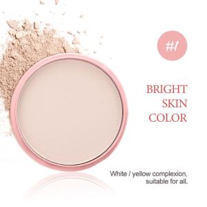 Ashley Bright Pine Powder Puff Flour with Mirror Lasting Makeup Control Oil AS8143