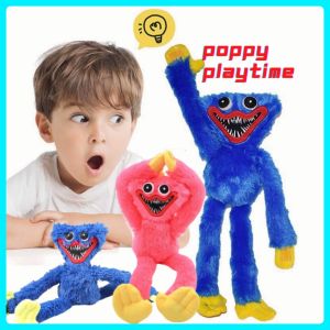 Boneka Poppy Playtime 40cm Plush Toys Poppy Playtime Game Character Plush Doll Hot Scary Toy Peluche Toys Soft Gift Toys for Kids