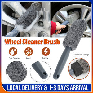 Car Wheel Cleaning Brush Tool Tire Washing Clean Cleaning Brush Cleaner Tire Rim Tyre Dust Dirt Brush Car Wash Accessories Tire Brush