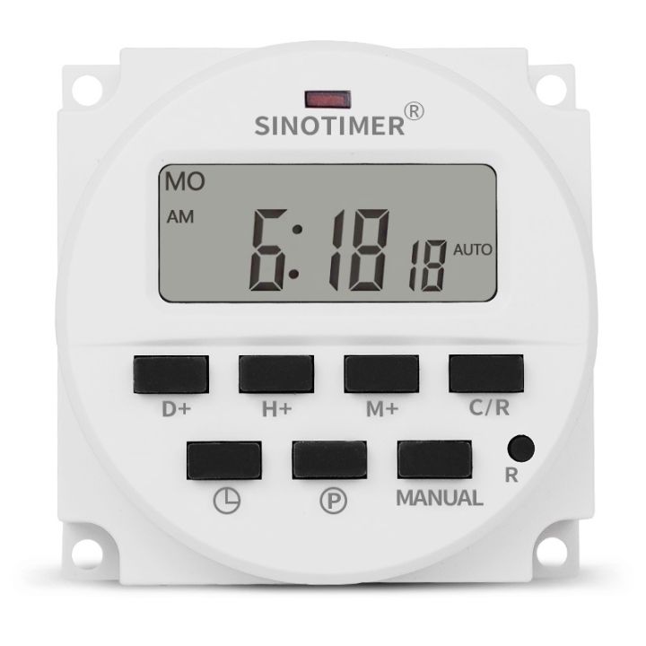 【COOL】 TM618H-2 220V AC Digital Timer Switch Output 220V Voltage Easy ...