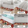 Fat Chef Rugs Cat Kitchen Mats for Floor 2 Piece, Anti Fatigue Floor Mat for Kitchen, Kitchen Floor Mats for in Front of Sink and Cute Kitchen Matt for Standing for Kitchen Decor 17"X30"+17"X47". 