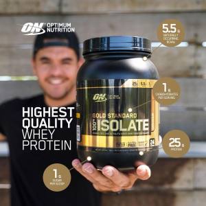 Optimum Nutrition Gold Standard 100% Isolate Protein 5 lbs & 2025 Starter Kit: Essential Amino Energy Bundle for Fitness Enthusiasts