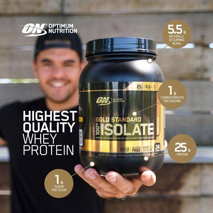 Spartan Starter Pack Optimum Nutrition Gold Standard 100 Isolate Protein 5 Lbs Essential