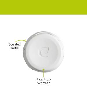 Enviroscent Non Toxic Air Freshener (Spring Water & Lotus) Plug-in Home Fragrance Last 45+ Days    Kit includes 1 Refillable Plug In Warmer & 1 Scent Refill