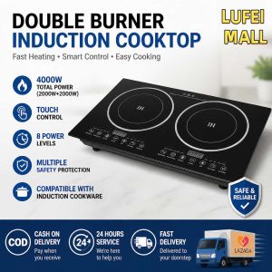 Hanabishi Twin Induction Cooker HIC500TWINHanabishi Twin Induction Cooker HIC400TWIN