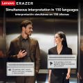 Lenovo ERAZER XP3 Tai nghe phiên dịch AI điều khiển màn hình LED Tai nghe Bluetooth Bluetooth 5.4 không dây thực sự tai nghe chống nước giảm tiếng ồn. 