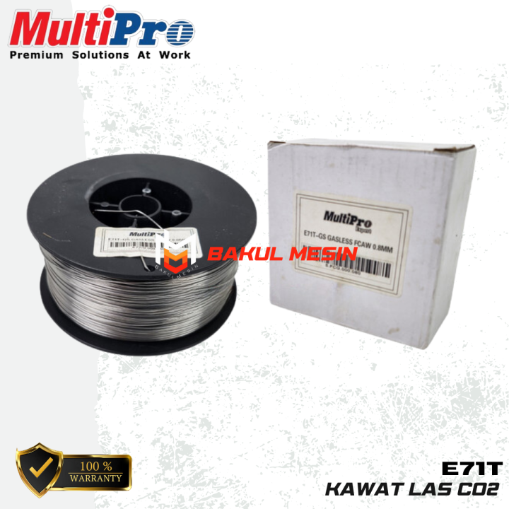Kawat Las CO2 Flux Core Multipro MIG 0.8mm Multipro E71T | Lazada Indonesia