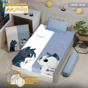 Monalisa Panel Design Sprei Uk 90 / 120 x 200 x T 20 - Motif Anak / Karakter Anak / Sprei Single