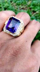 CINCIN BATU PERMATA KECUBUNG AMeSTYSE NATURAL TOP QUALITY