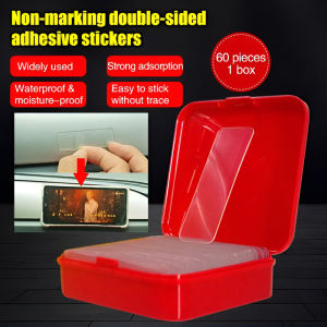 Non-marking Double-sided Adhesive Stickers Transparent/Residue-free/Strong Bonding/Adhesive For Home & Wedding/Family Essential/Tabs For Wall & Car