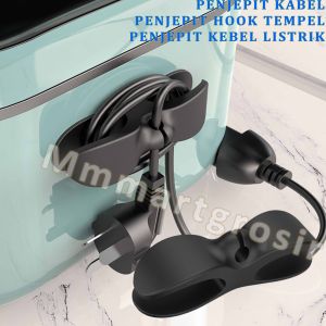 Penjepit Kabel / Penjepit Hook Tempel / Penjepit Kabel Listrik / 1pcs