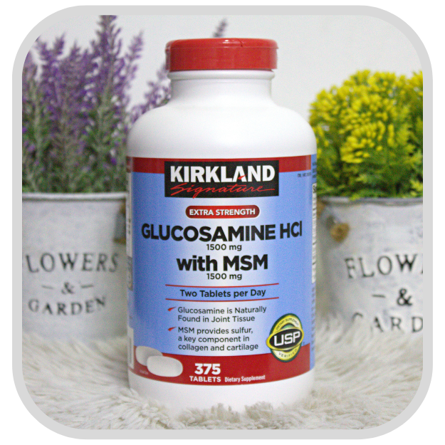 Kirkland Signature Glucosamine with MSM, 375 Tablets Lazada
