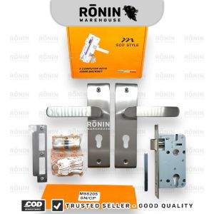 MULLER Handle Pintu Tanggung M ECO 205 Gagang Pegangan Kunci Pintu Rumah Door Set Stainless