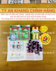 Tỷ An Khang Xanh Hộp 30 Viên Giảm Viêm Mũi Viêm Xoang Mẫu Xịn