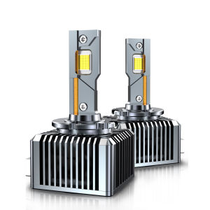 EKLEVA d4s xenon lamp Car Super Led LED Bulbs Plug&Play Led D3S LED 8000K CANBUS Lenses D1S D2S D3S D4S 600W 12V 24V