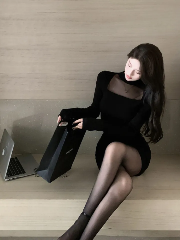 plain black long sleeve bodycon dress for debut party korean sexy mini dress for woman plus size | Lazada PH plain black long sleeve bodycon dress for debut party korean sexy mini dress for woman plus size | Lazada PH