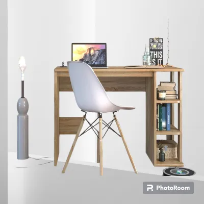 [ Siêu Sales ]Bàn Làm Việc Văn Phòng Bàn Học Tập 3 Tầng Tiện Lợi Chất Liệu Gỗ Cao Cấp Màu Sắc Tự Nhiên Phù Hợp Mọi Không Gian Trong Ngôi Nhà của Bạn