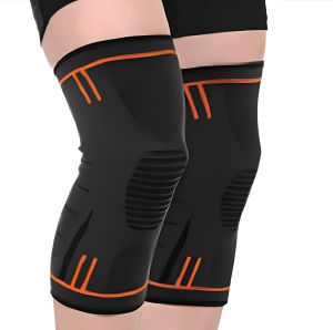 Pelindung Lutut Aolikes 7723 Deker Penyangga Lutut Elastis Olahraga Fitness Futsal Basket Tenis Lari Gym Voli Decker Knee Pad Support Protector Kneepad Anti Slip