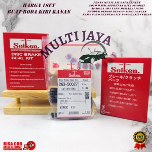 SIL SEAL KALIPER KIT REM CAKRAM DEPAN SUZUKI FUTURA KIRI KANAN 1SET SEIKEN