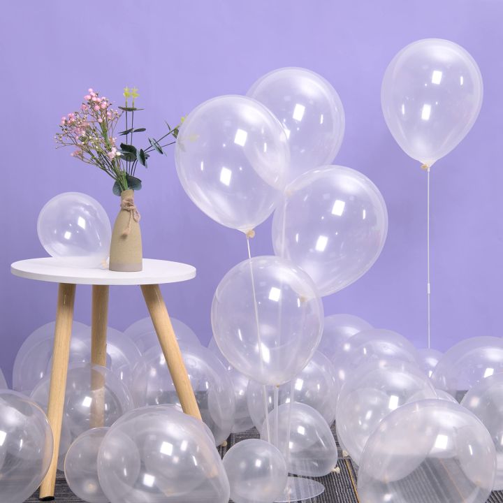 Cod Balloons 🇵🇭🎈COD LM217 Clear Transparent 5 10 12 18 36inch Latex Balloons ...