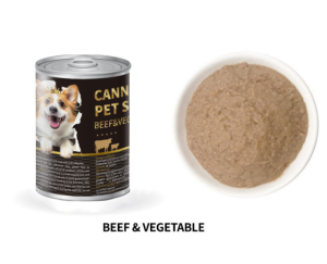 FAENBEI Mousse Chicken / Beef & Vegetables Load Dog Canned Wet Food 375G