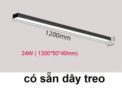 Đèn LED hộp thả văn phòng độc đáo hiện đại - Công Suất 36W 1.2m